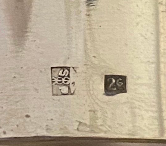 Ermetic salt and pepper shaker by Stéphane Prud'homme in silver metal