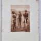 Photogravure ancienne, 1930, chasseurs Massaï