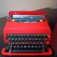 Valentine typewriter by Ettore Sottsass for Olivetti year 1969