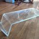 20th century design plexiglass magazine holder coffee table