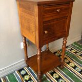 Old oak bedside table