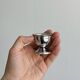 Lot de 5 coquetiers vintage en inox