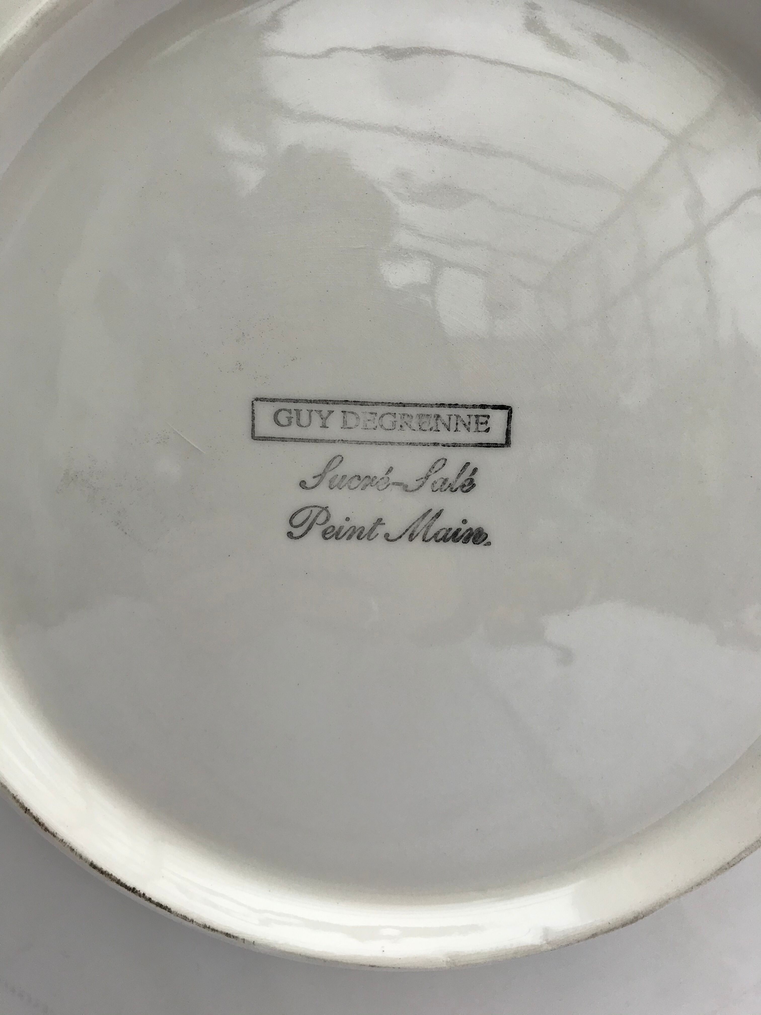 Ancien plat Guy Degrenne