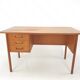 Danish Teak Desk by Gunnar Nielsen Tibergaard, 1960s