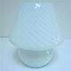 Lampe champignon verre murano vintage