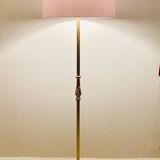 Lampadaire laiton vintage, tripode circa 1960s