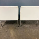 Pair of lounge chairs, circa 1970