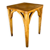 Vintage stool, curved wood by Luterma circa $50/60s