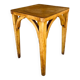 Vintage stool, curved wood by Luterma circa $50/60s