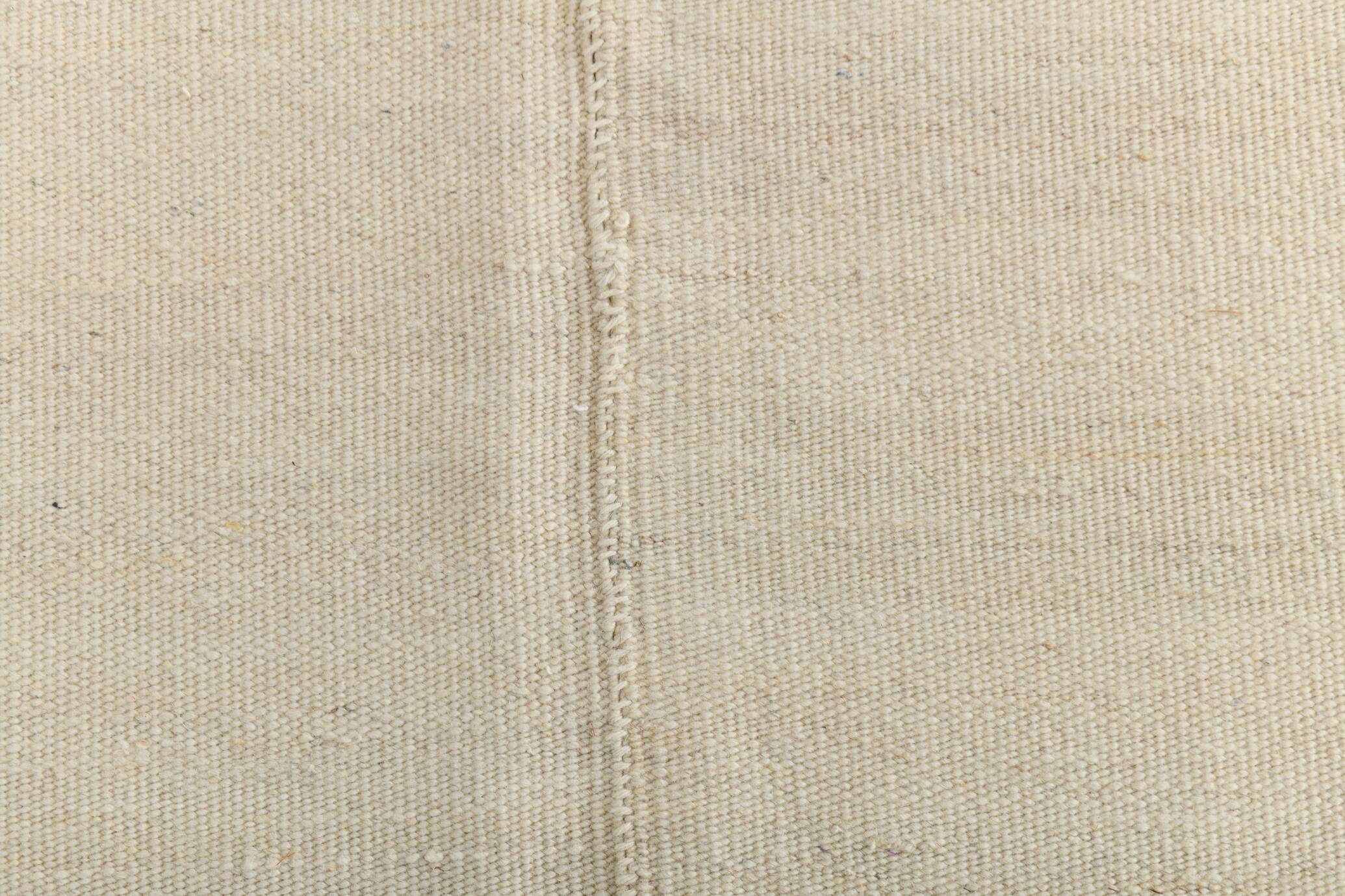 Tapis vintage turc de couleur douce, beige pastel et crème, 9 x 11, 285 x 334 cm, SK 33306