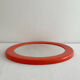 Miroir rond orange vintage Syla années 70