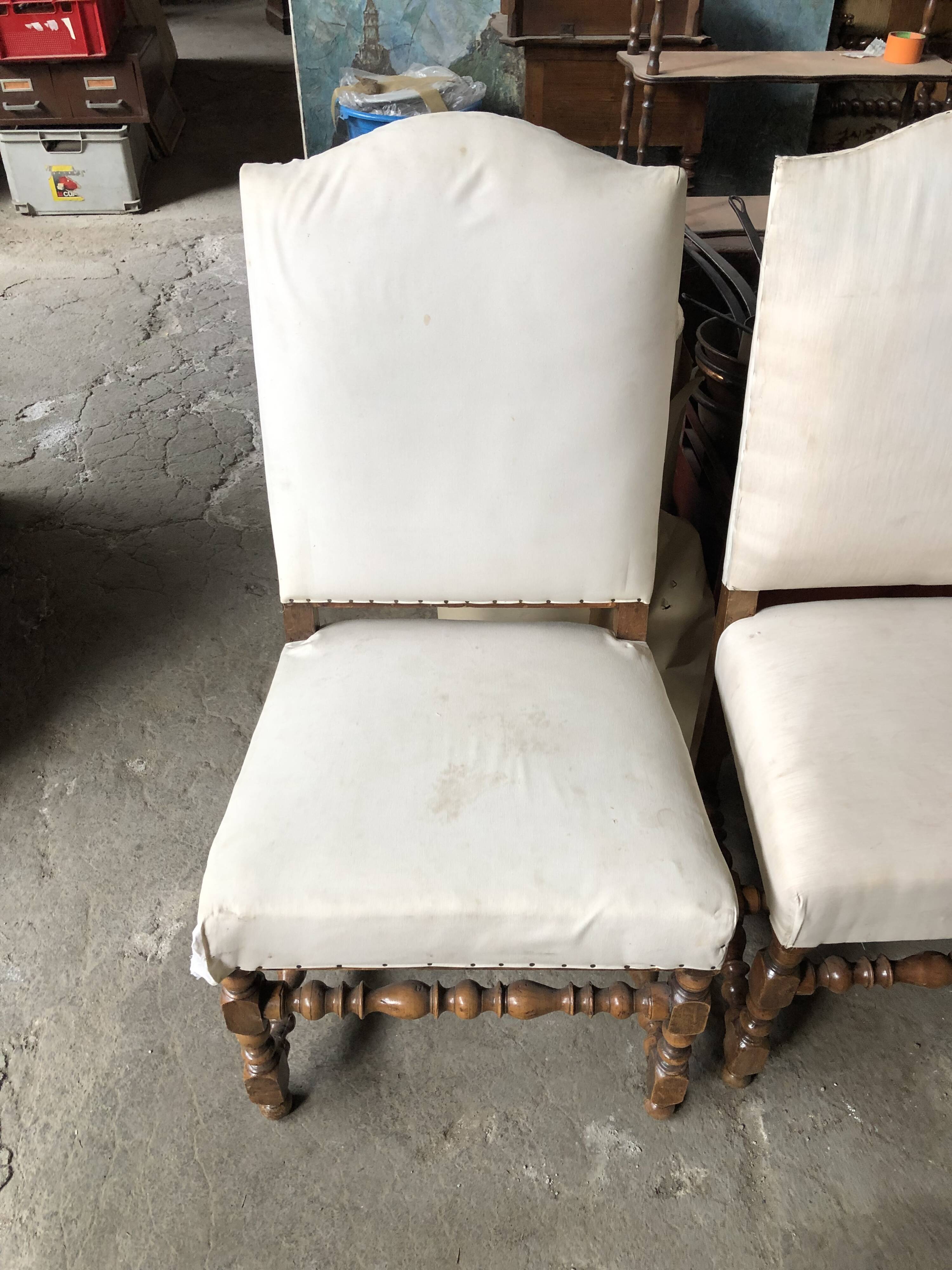 Louis XIII style chairs