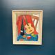 Swedish Oil on Canvas – “Still Life with Guitar and Wine Bottle”
