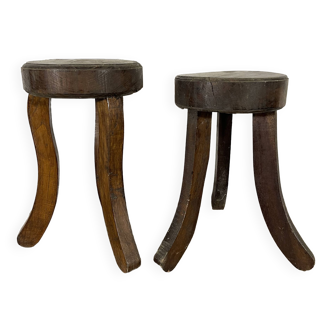 Pair of tripod stool