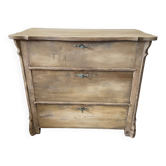 Old patinated chest of drawers