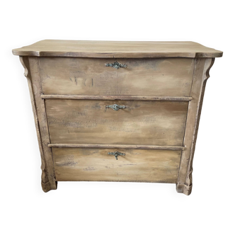 Commode ancienne patinée