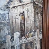Vintage signed oil painting and unique artwork by Florence Wilkins Furst