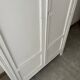 White patinated wardrobe