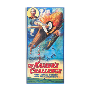Affiche vintage the kayser's challenge