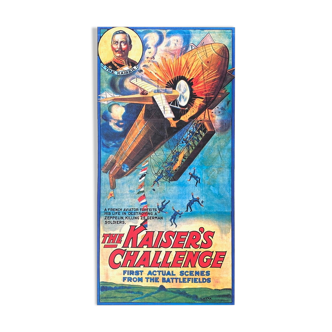 Affiche vintage the kayser's challenge