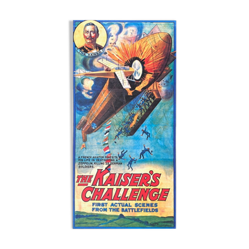 Vintage poster the kayser's challenge