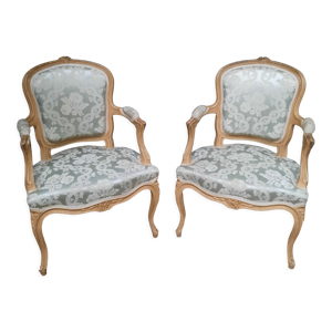 Paire de fauteuil de style Louis