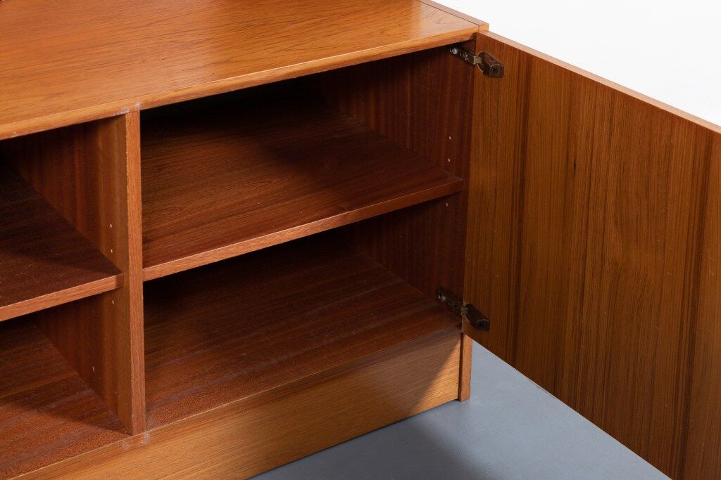 Vintage teak veneer cabinet from the 1970s, Denmark