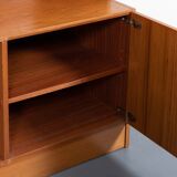 Vintage teak veneer cabinet from the 1970s, Denmark