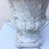 Cement Medici vase, 40cm high