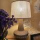 Small vintage ceramic lamp