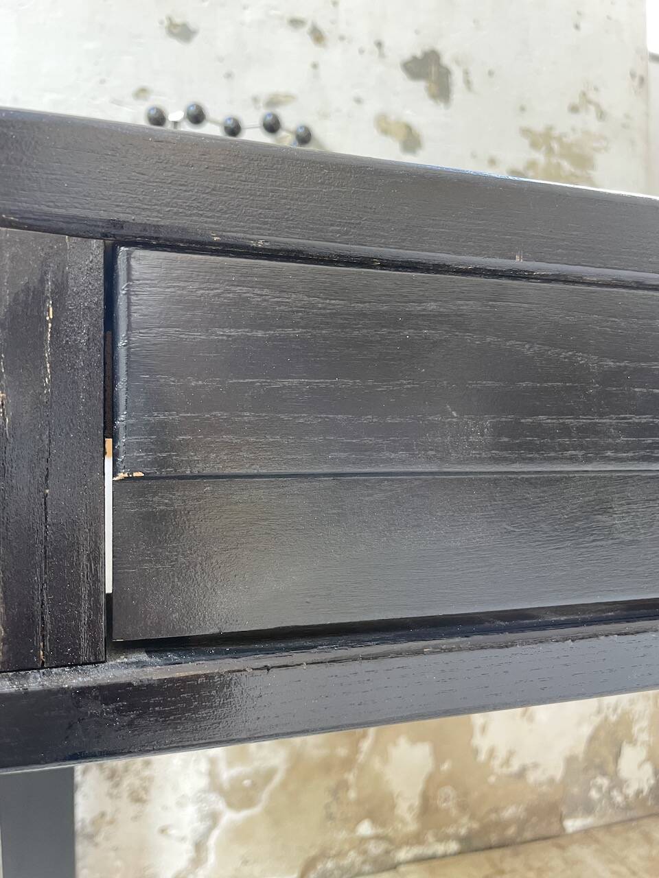 Regain black stained elm desk