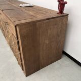 Old trade furniture with oak drawers XL format