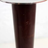 Pair of wood and stone candlesticks
