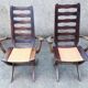 Paire de fauteuil transat chaise relax TRICONFORT France, vintage,