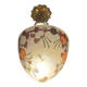 Light / art deco suspension in enamelled glass – signed lemiere