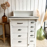 Former small white patina trading post