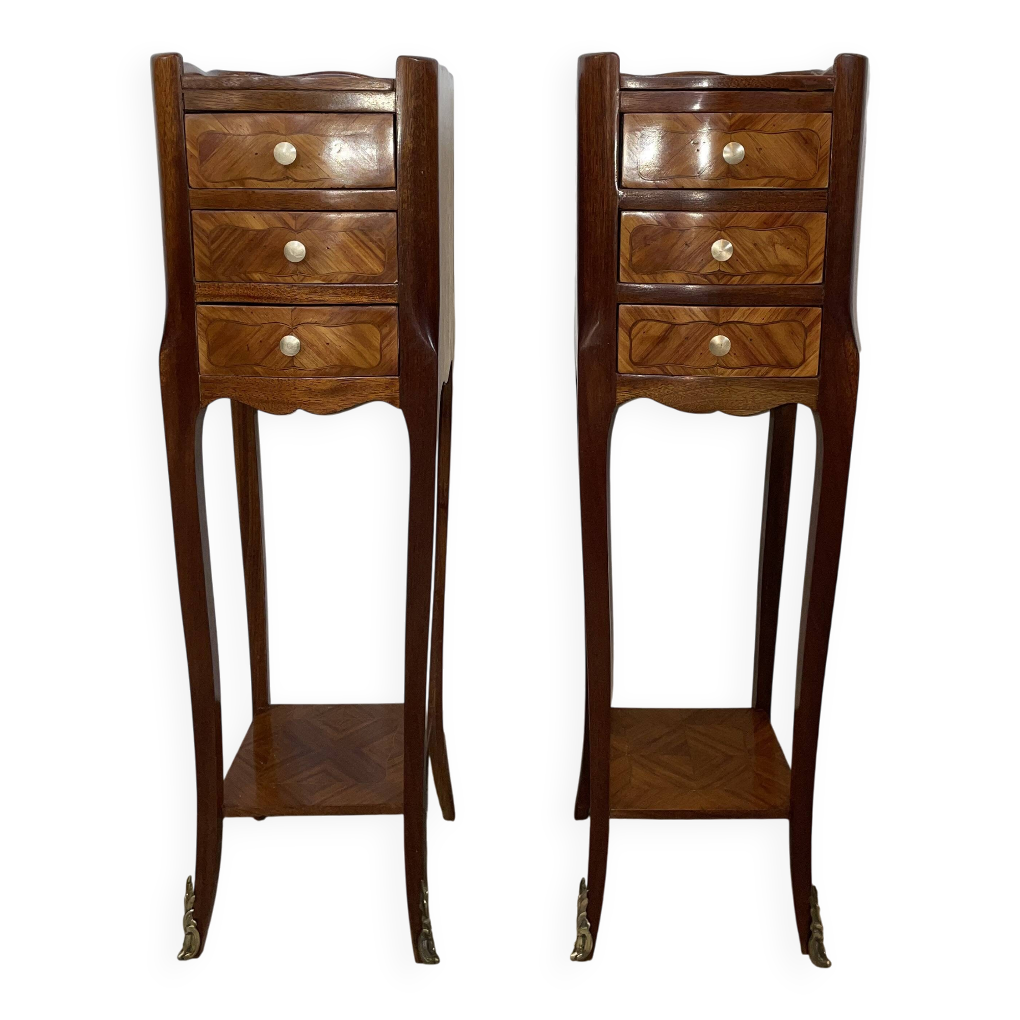 Paire de chevet de style Louis XV