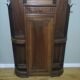 Art Deco cloakroom rack in stained oak