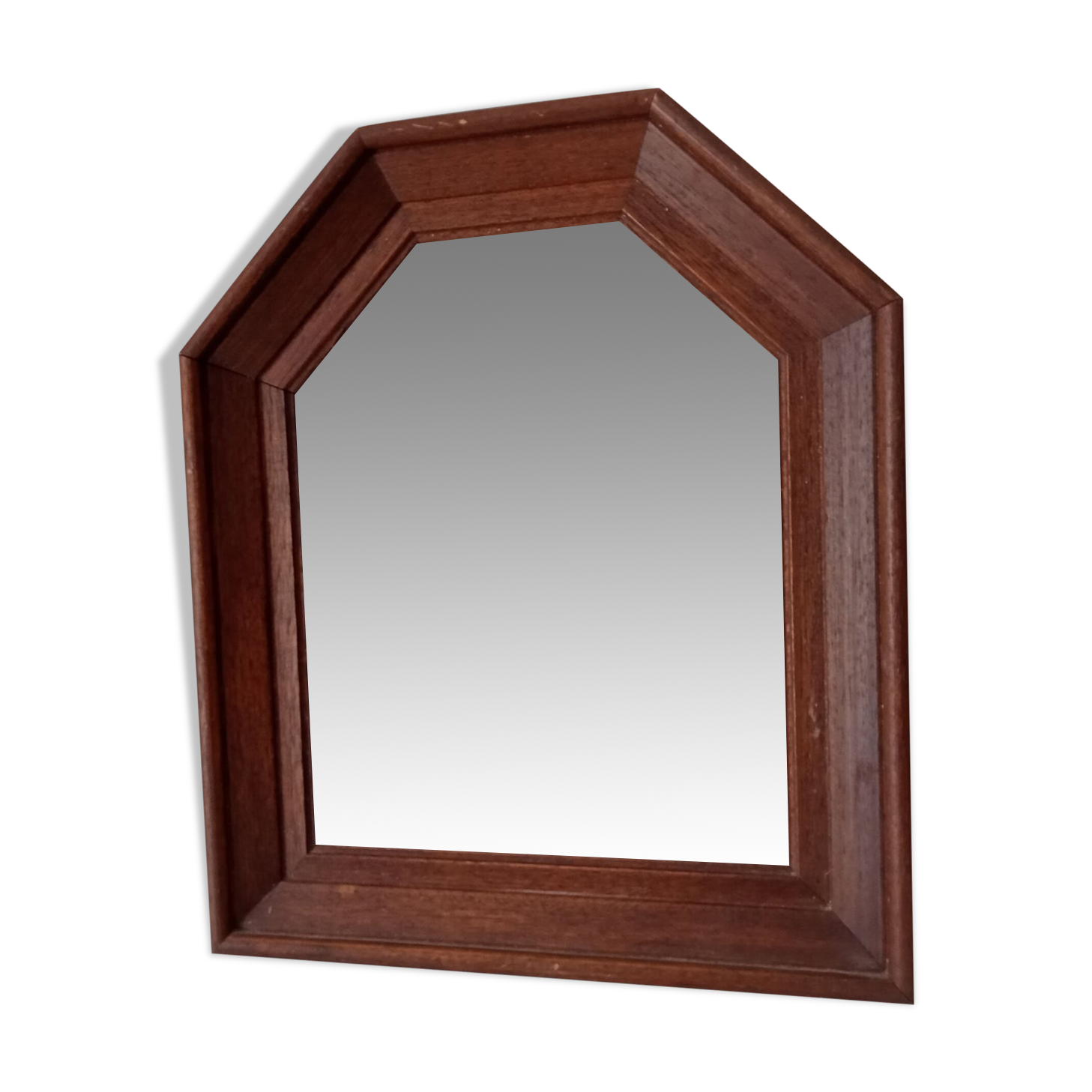 Vintage wooden mirror 35x29,5cm