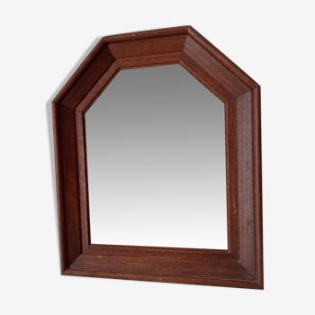 Miroir vintage en bois 35x29,5cm