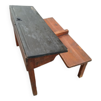 Double school desk 3rd Republic