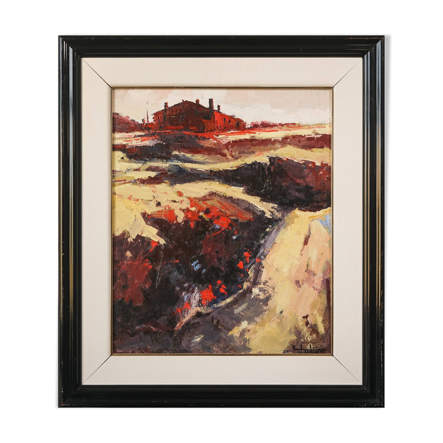 Ernest Julien Malla - Fauve Post Impressionist Influenced Landscape