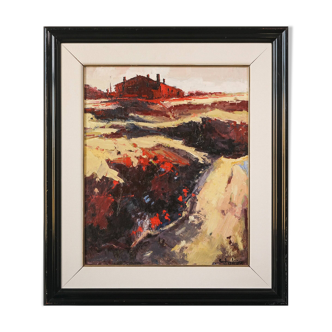 Ernest Julien Malla - Fauve Post Impressionist Influenced Landscape