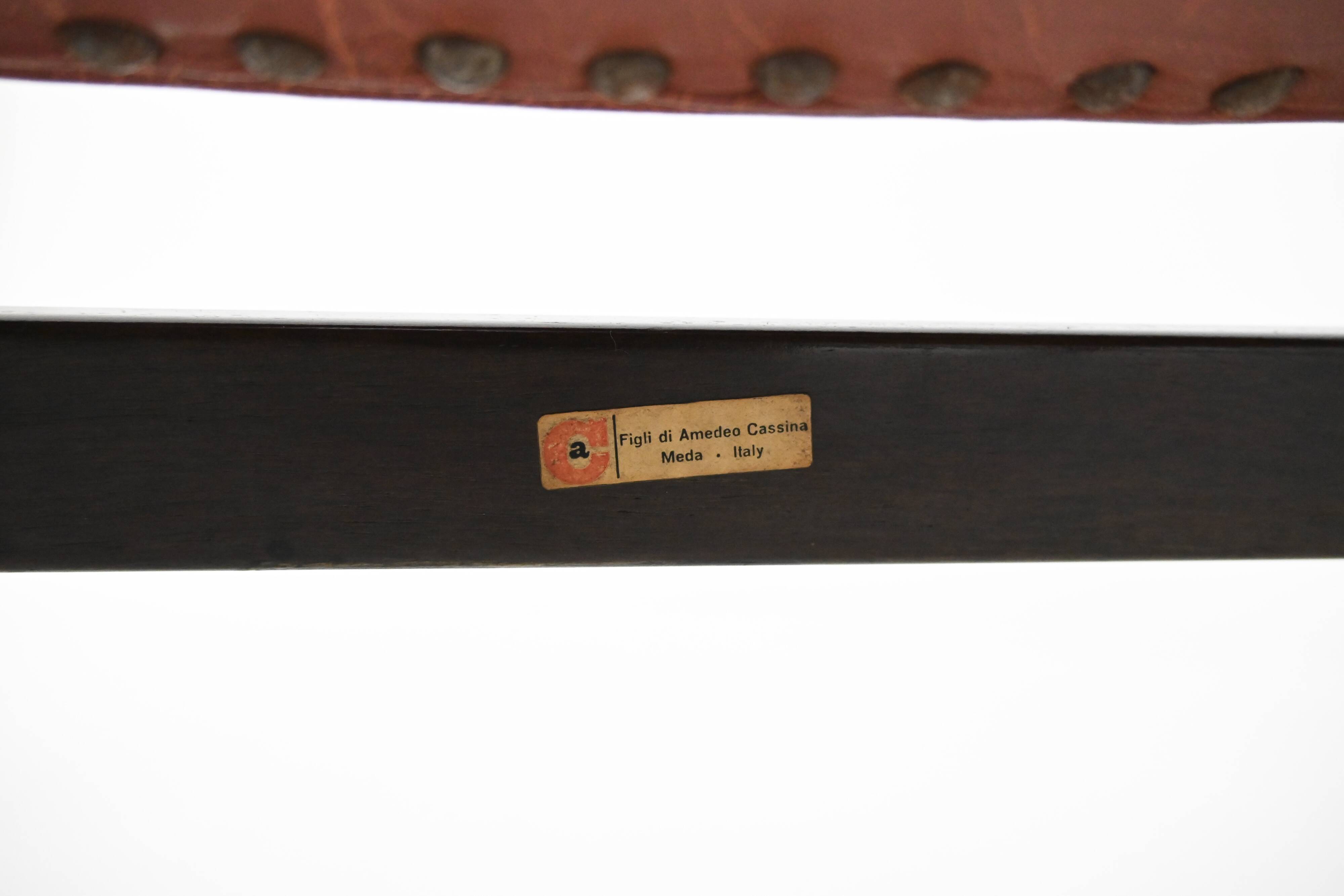 Set of 2 “849” Armchairs by Gianfranco Frattini for Cassina, 1950s