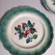 Lot assiettes barbotine
