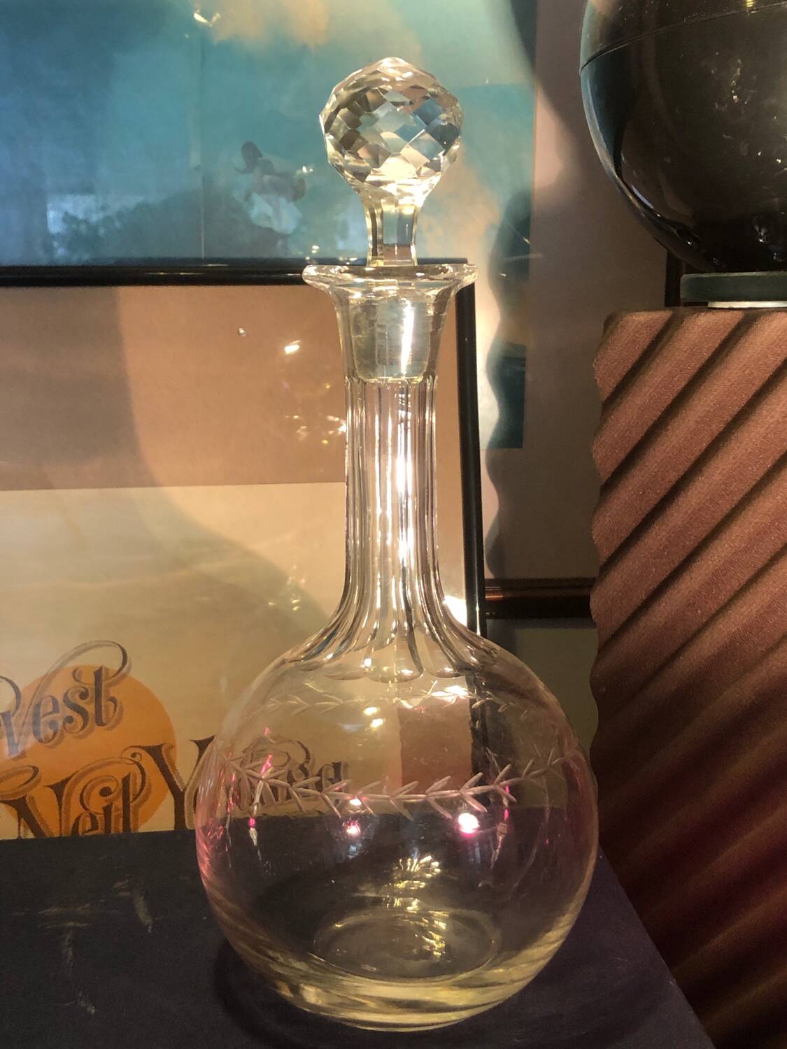 Napoleon III wine carafe