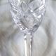 "Chantilly wine glasses on foot" from the Saint-Louis Crystalworks
