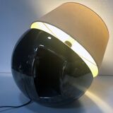 Grande Lampe Vintage • Faïence Émaillée • Louis Drimmer • Space Age • 1960