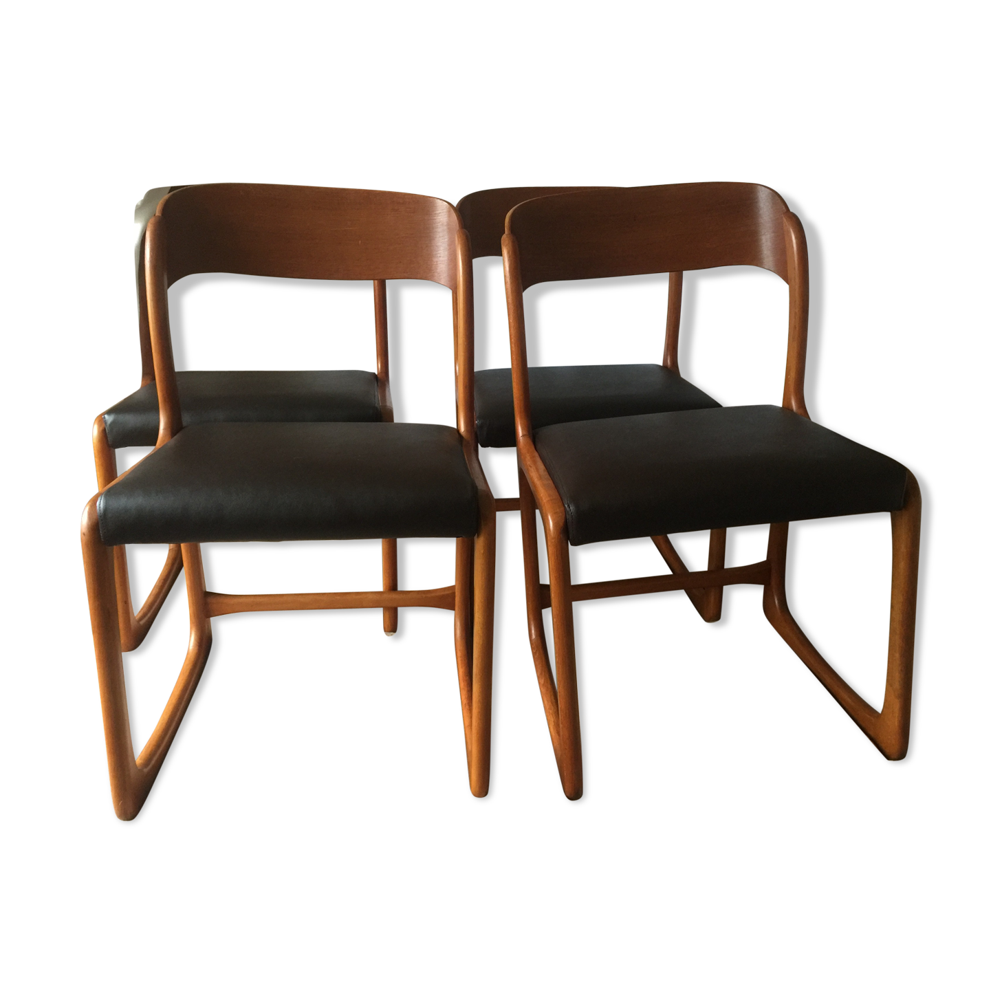 Baumann sled chairs