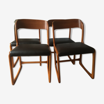 Baumann sled chairs